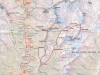 Map of Mera Peak trek