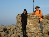 Mukesh Bhatt and Mukesh Shah - summit of Scafell Pike